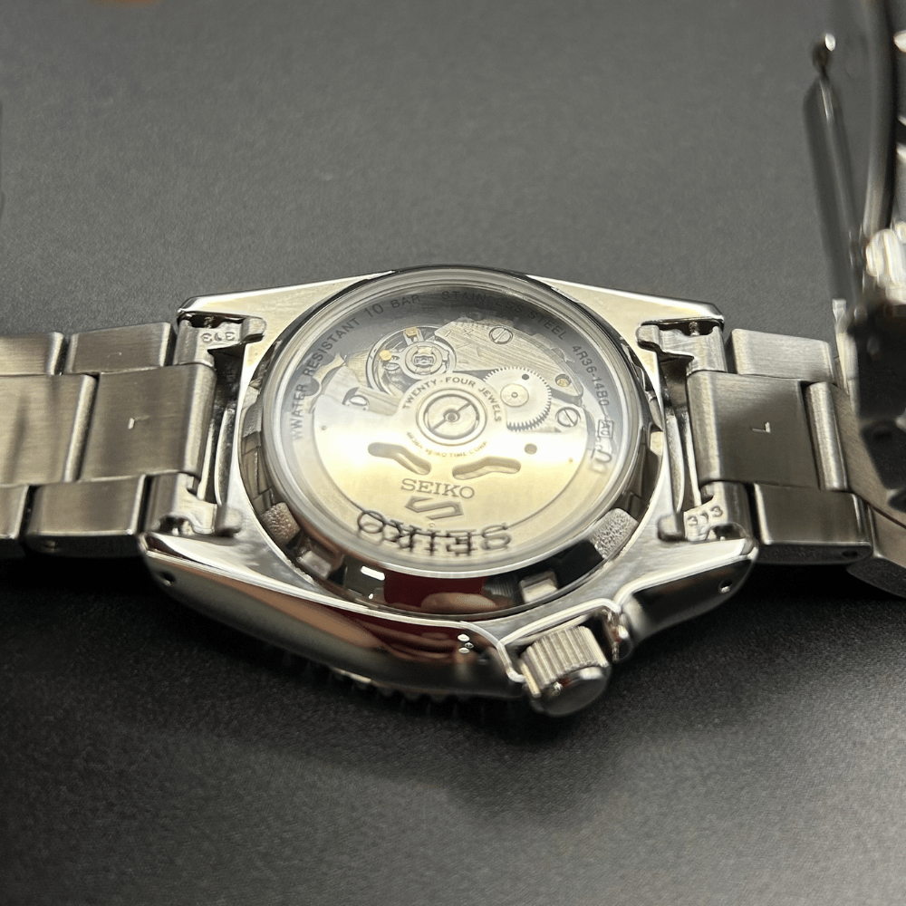 Seiko 5 Sports SRPK35K1 Orange Dial Full Set