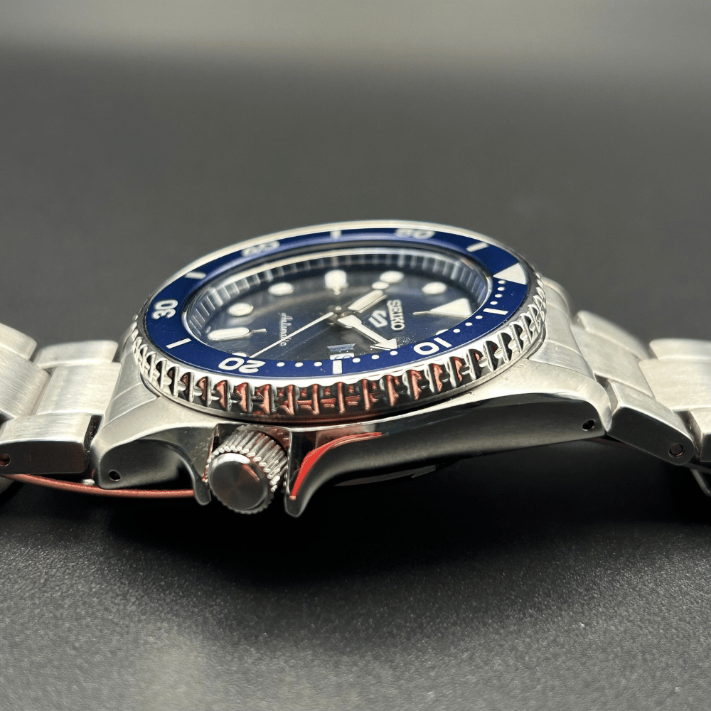 Seiko 5 Sports SRPL77K1 “Street Denim”, Blue Dial – Full Set, Warranty