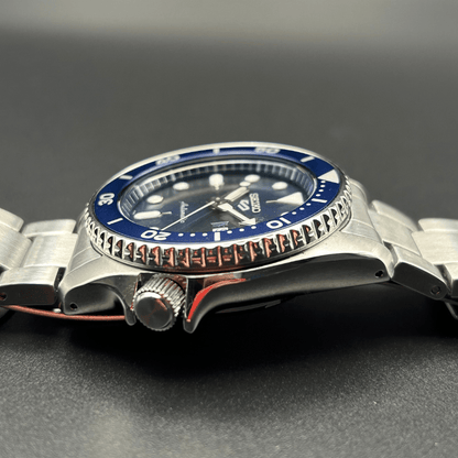 Seiko 5 Sports SRPL77K1 “Street Denim”, Blue Dial – Full Set, Warranty